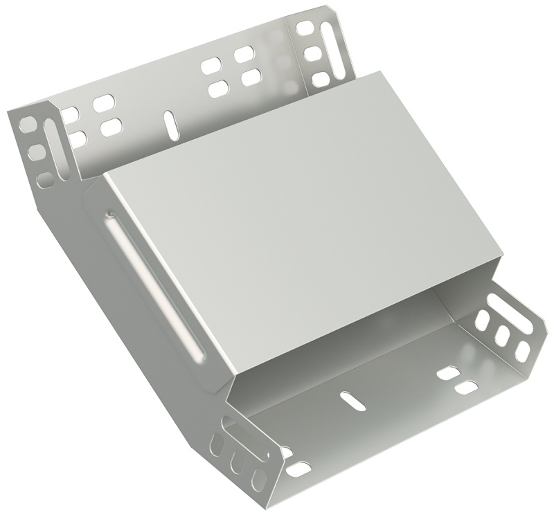 Угол для лотка вертикальный внутренний с крышкой IEK ESCA 45град. 80х80 фото Угол для лотка вертикальный внутренний с крышкой IEK ESCA 45град. 80х80 картинка